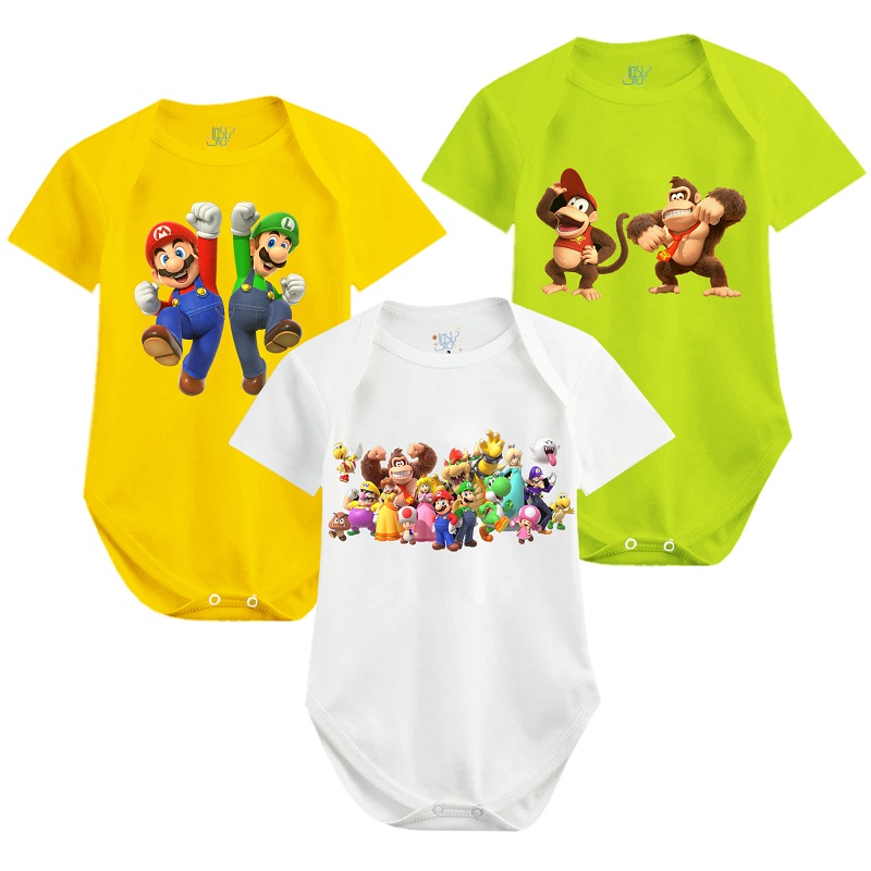 بادی نوزادی نیل کوک Mario Collection-G&Y مجموعه 3 عددی