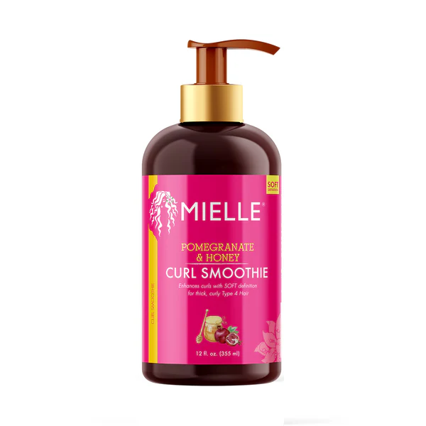 اسموتی کرم حالت دهنده مایل Mielle pomegranate & honey Curl smoothie 355ml