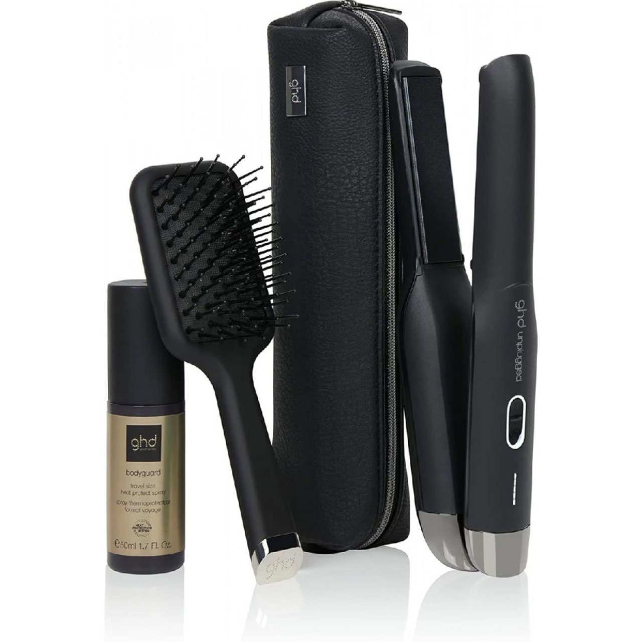 ست اتو مو بی سیم جی اچ دی مدل UNPLUGGED STYLER GIFT SET
