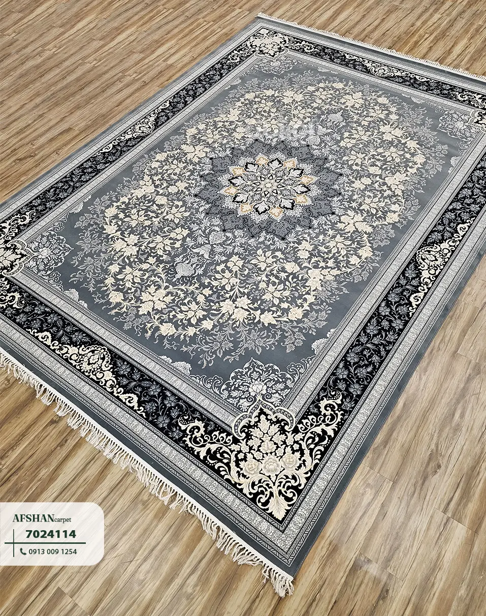 فرش 700 شانه آکرلیک طرح طوبی کد 7024114 آرزو