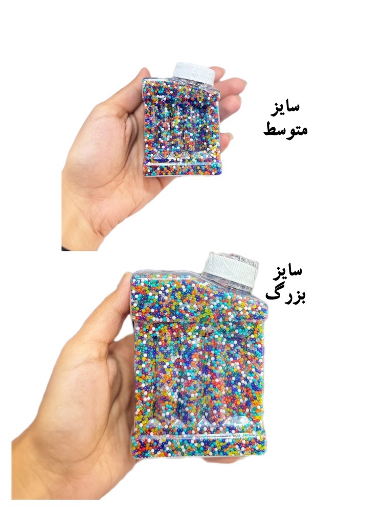 تیر ژله‌ای رنگی مخصوص تفنگ ژله‌ای (دو سایز بزرگ و متوسط)