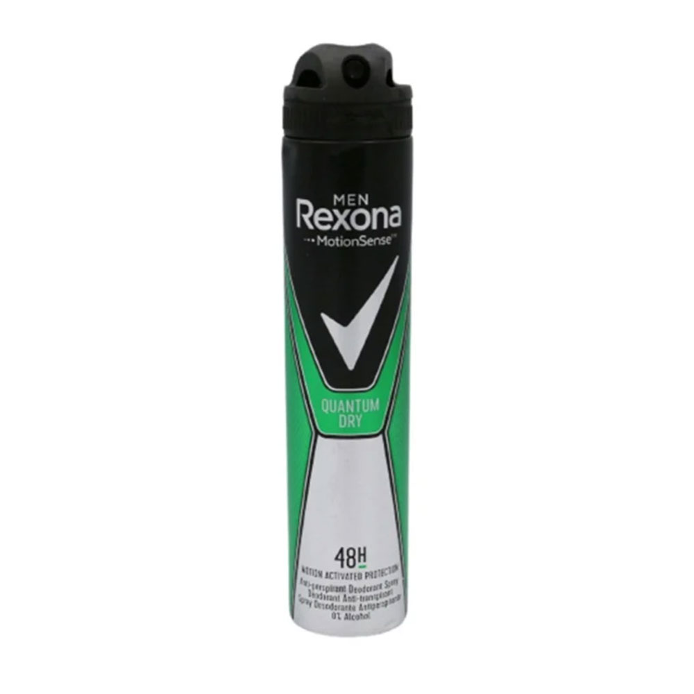 اسپری دئودورانت و ضد تعریق مردانه رکسونا مدل Rexona Quantum Dry