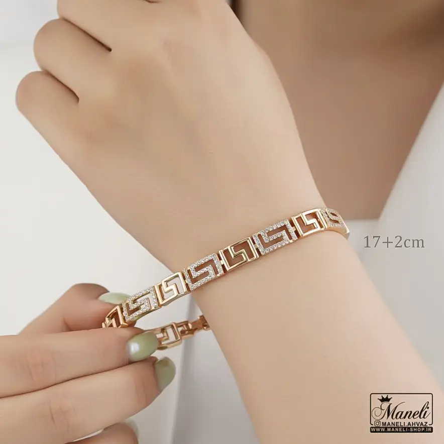 دستبند ورساچه ژوپینگ اصل رنگ ثابت 0115