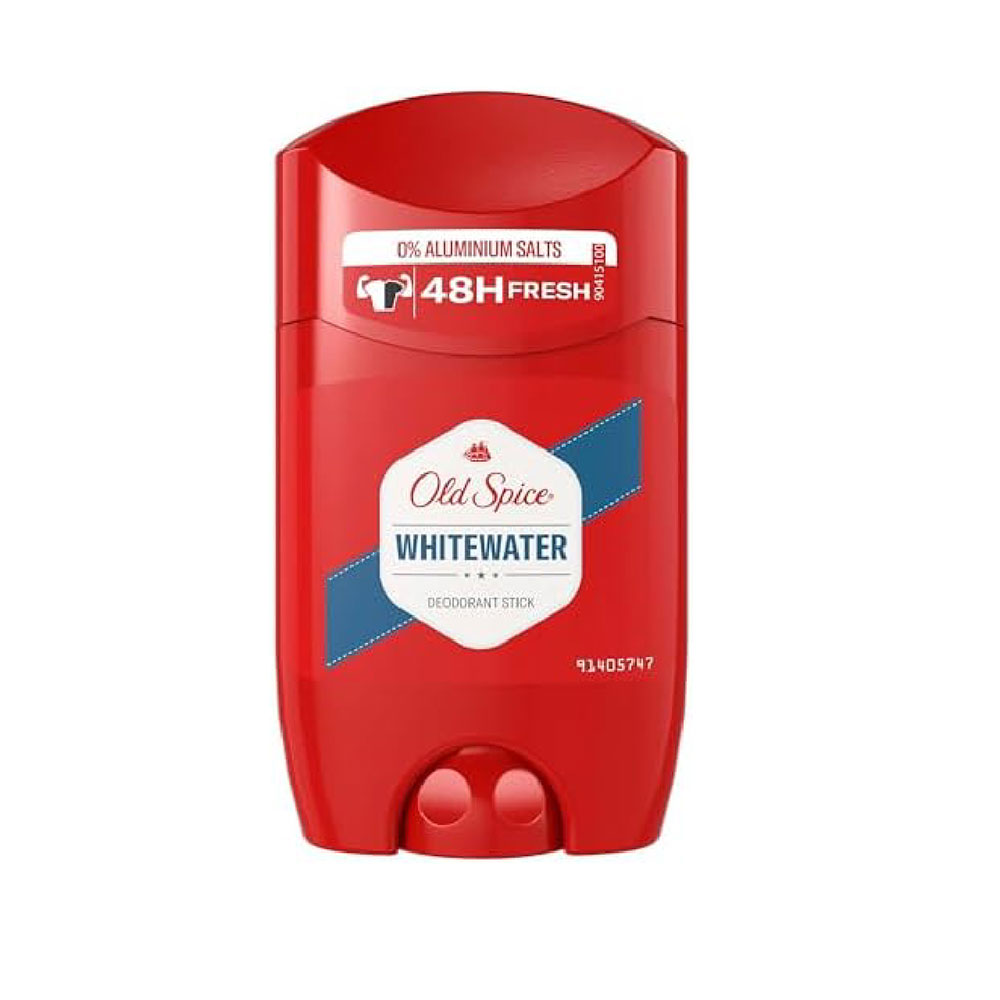 مام صابونی اولد اسپایس Old Spice Whitewater Deodorant Stick حجم ۵۰ میل