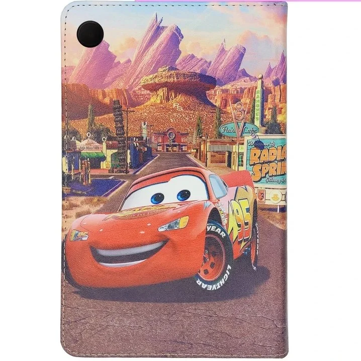 کیف کلاسوری تبلت سامسونگ مدل Galaxy Tab A9 / X115 طرح ماشین مک کویین