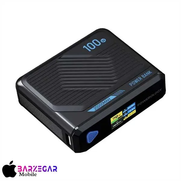 پاوربانک 100W پاورولوژی مدل Powerology PPBCHA79 ظرفیت 20000mA/h