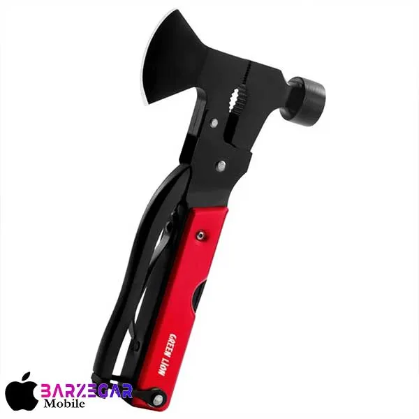 چکش 13 کاره گرین لاین مدل Green Lion Storm Breaker Multitool Axe
