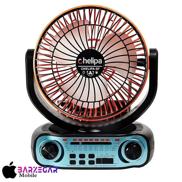 پنکه رومیزی چلیپا مدل Chelipa CH-SL ظرفیت 4000mA/h