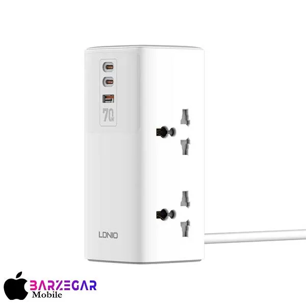چندراهی و محافظ برق الدینیو مدل Ldnio SC4383
