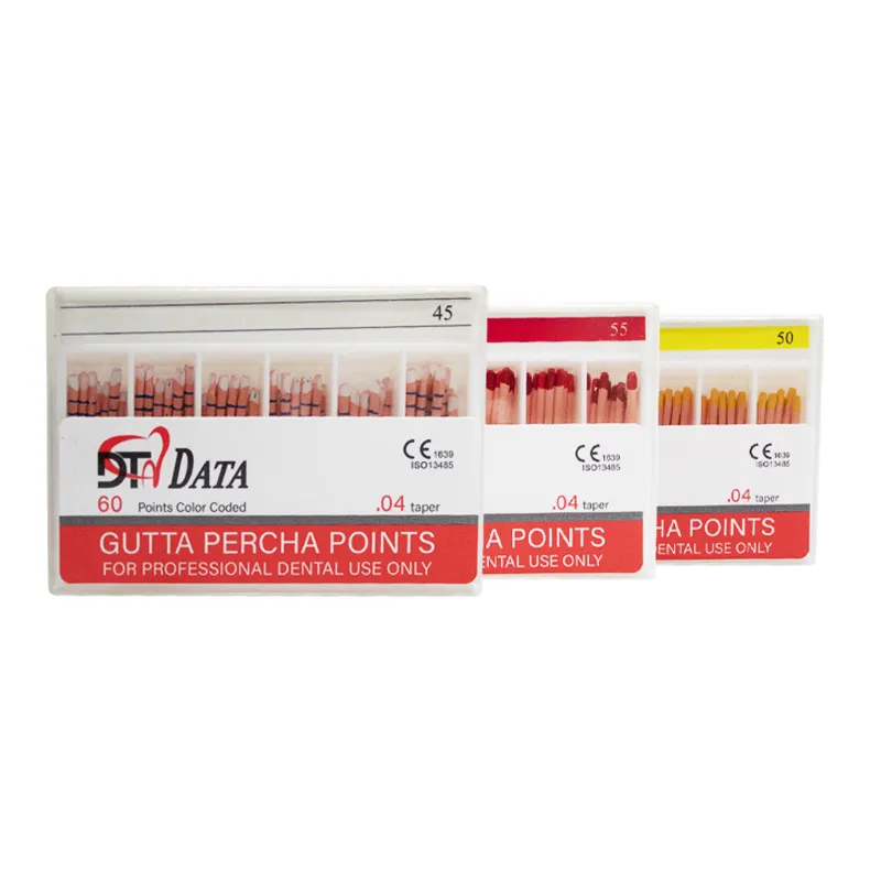 گوتا پرکا 4%دیتا – Gutta Percha Points DATA