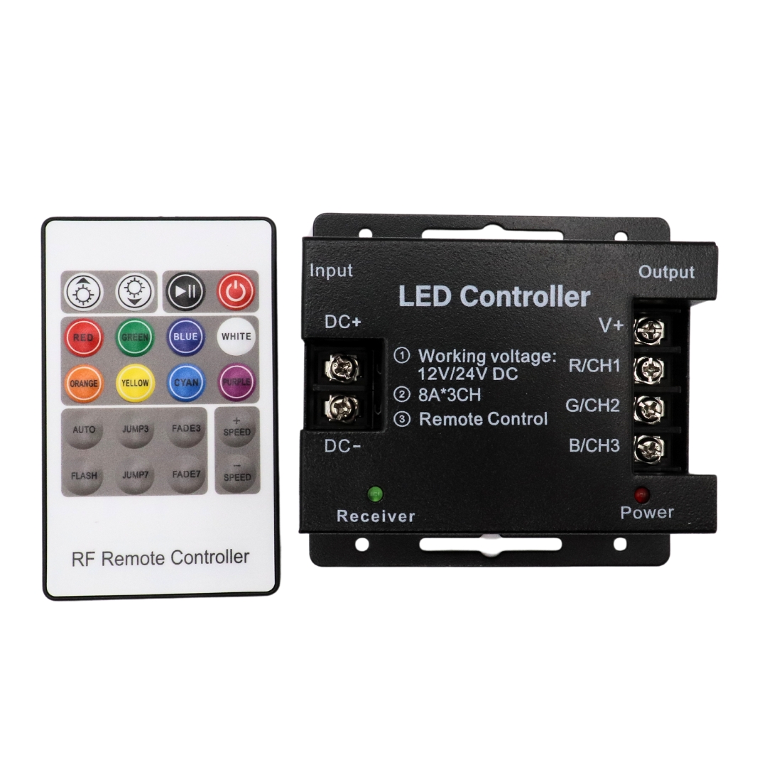 ریموت 24 آمپر RGB