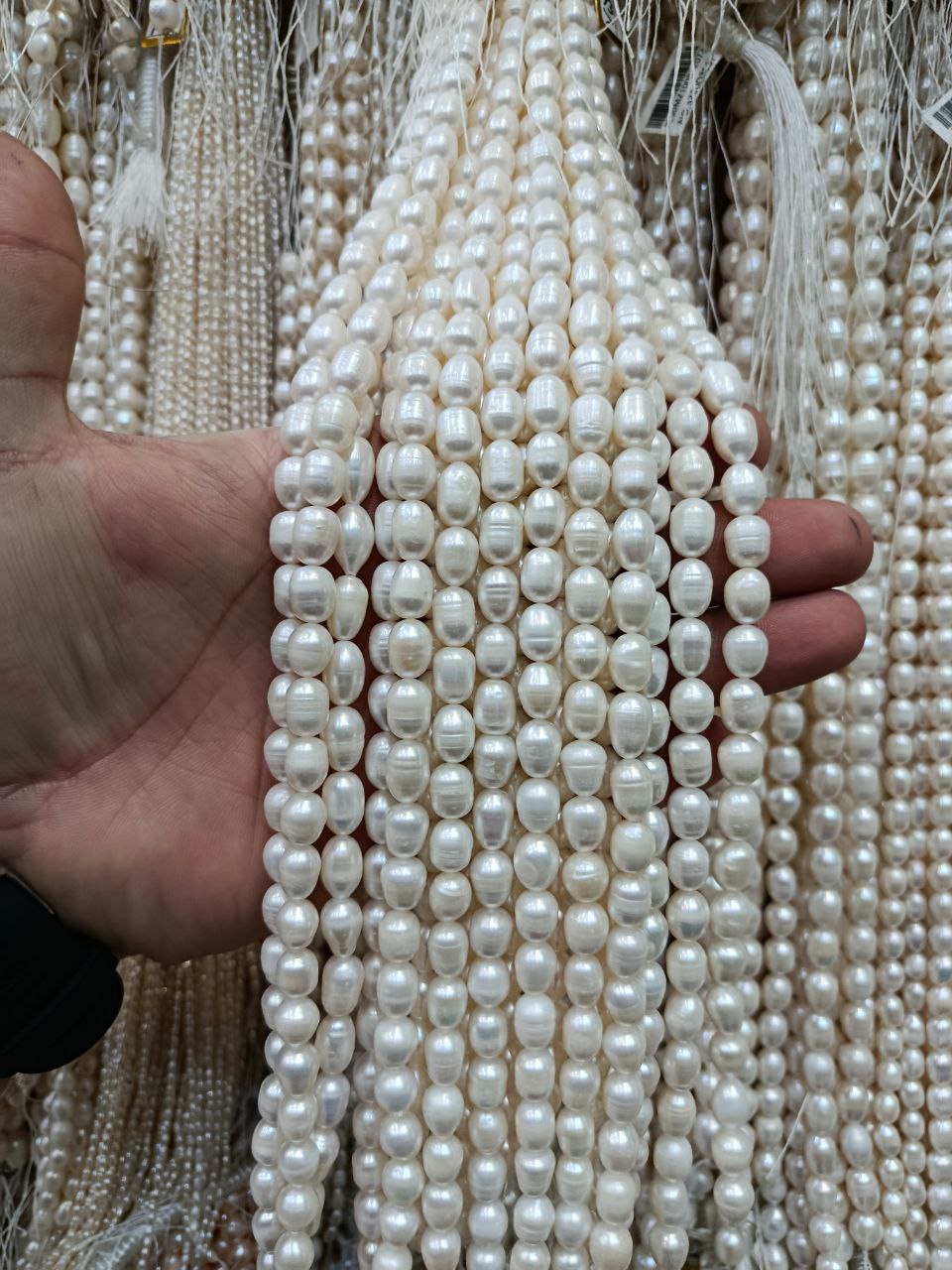 مروارید روسی اشکی سایز 9