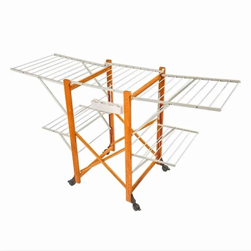 بند رخت چوبی لیمون کد 235900 - سفید
