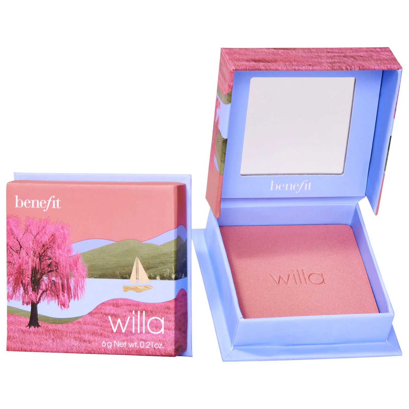 رژگونه بنفیت مدل کریستا واندرفول ورد | Benefit cosmetics Crystah Blush
