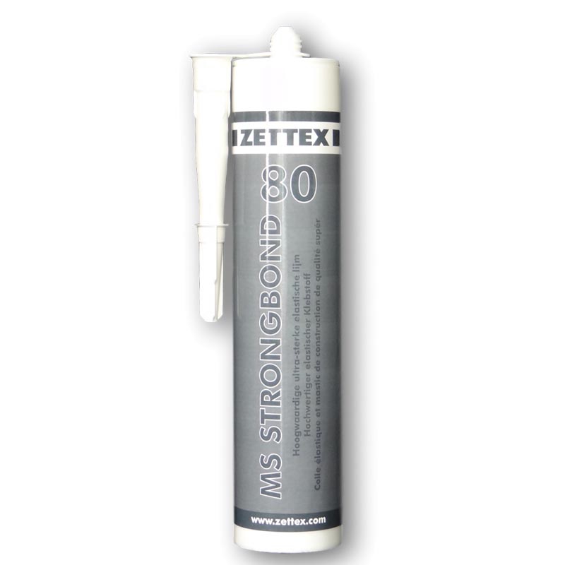 چسب ام اس پلیمر پر قدرت Ms 80 مشکی زتکس ZETTEX