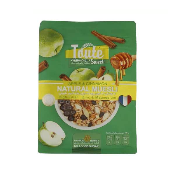 غلات صبحانه موسلی سیب و دارچین توت سوییت  - 350 گرم