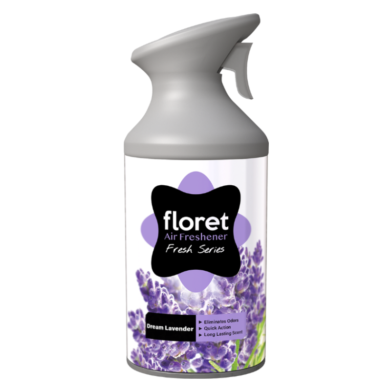 اسپری خوشبوکننده هوا فلورت سری فرش تریگری 250 میلی لیتری Dream Lavender