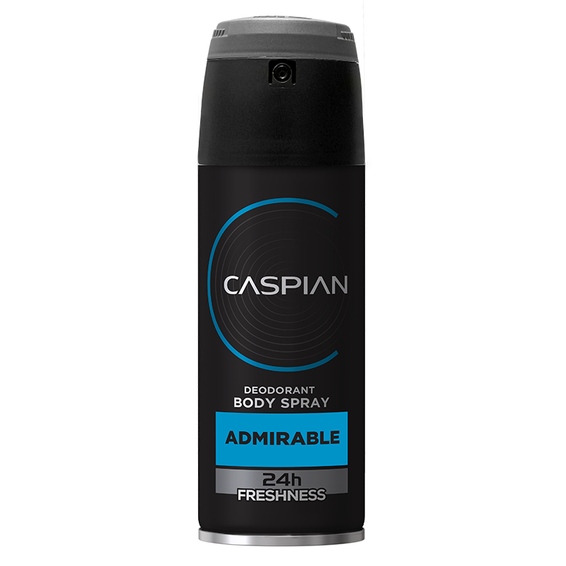 اسپری دئودرانت مردانه با کپ چرخشی وگا (Vega) 150 میلی لیتری ADIMRABLE MAN کاسپین