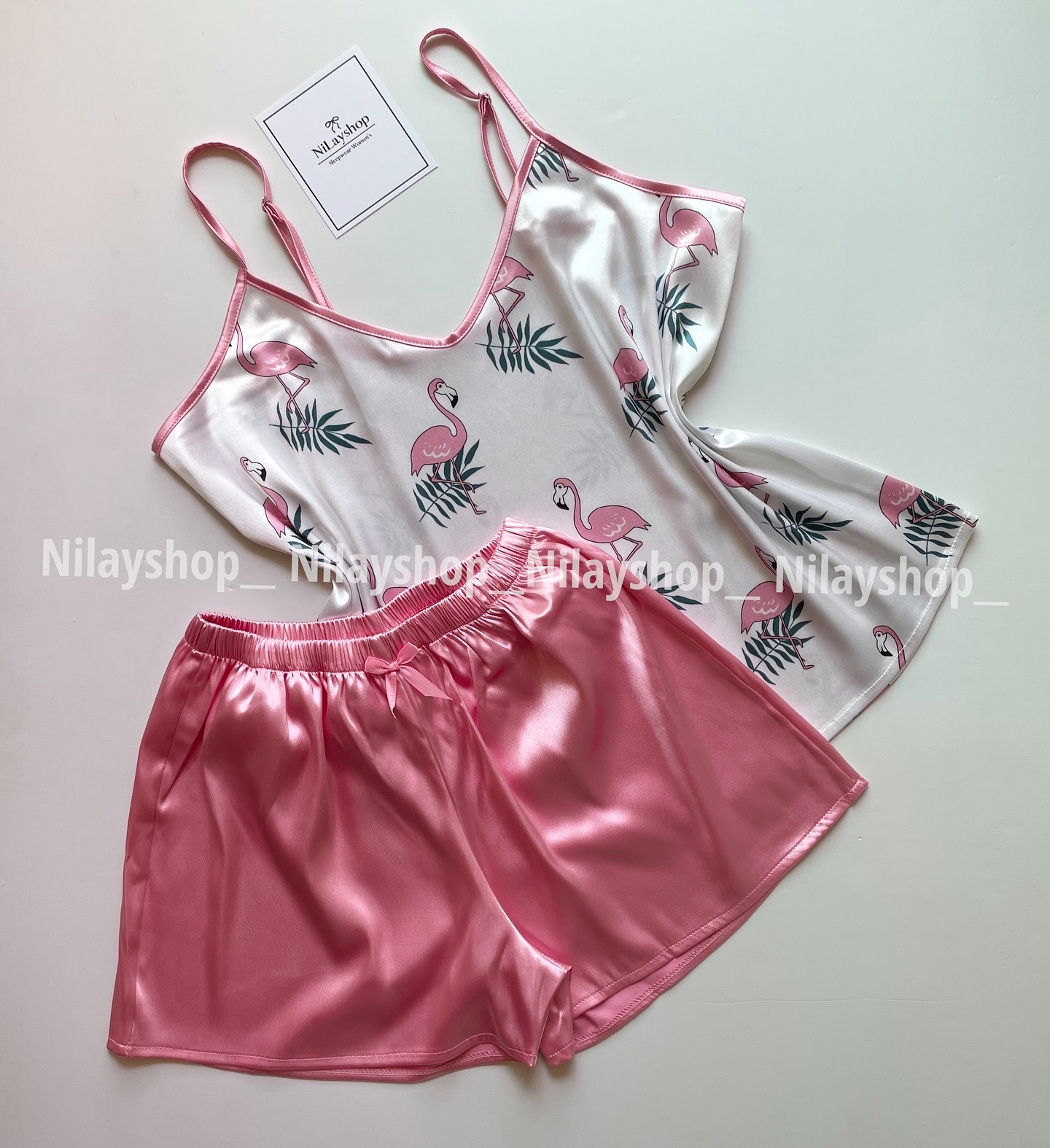 تاپ وشورتک زنانه فلامینگو