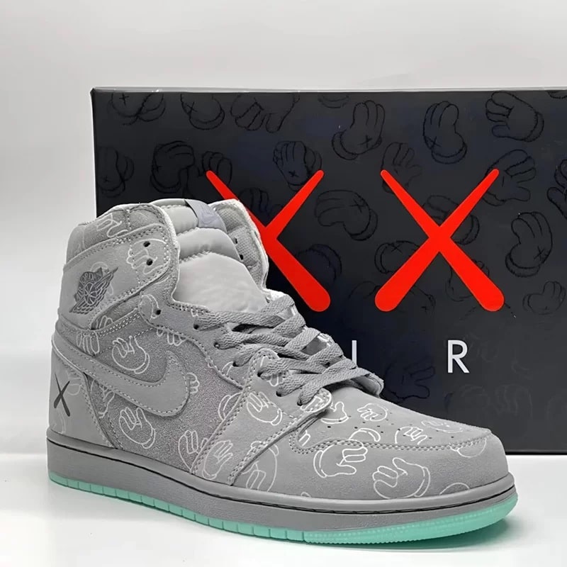 جردن وان رترو کاز طوسی Jordan 1 Retro Kaws