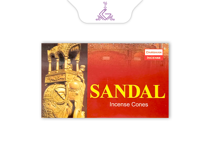 عود مخروطی صندل sandal برند دارشان DARSHAN