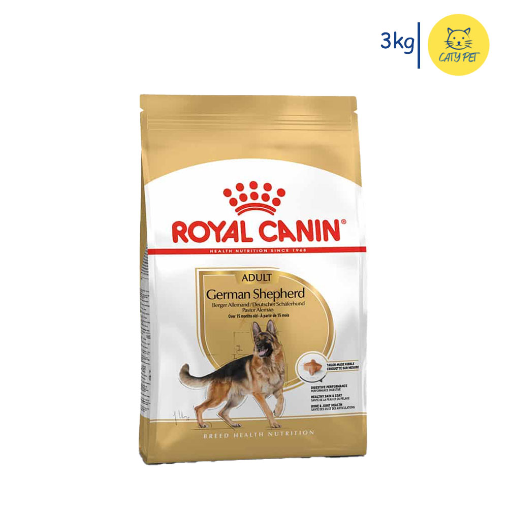 غذای خشک سگ بالغ رویال کنین نژاد ژرمن شپرد German Shepherd وزن 3 کیلوگرم