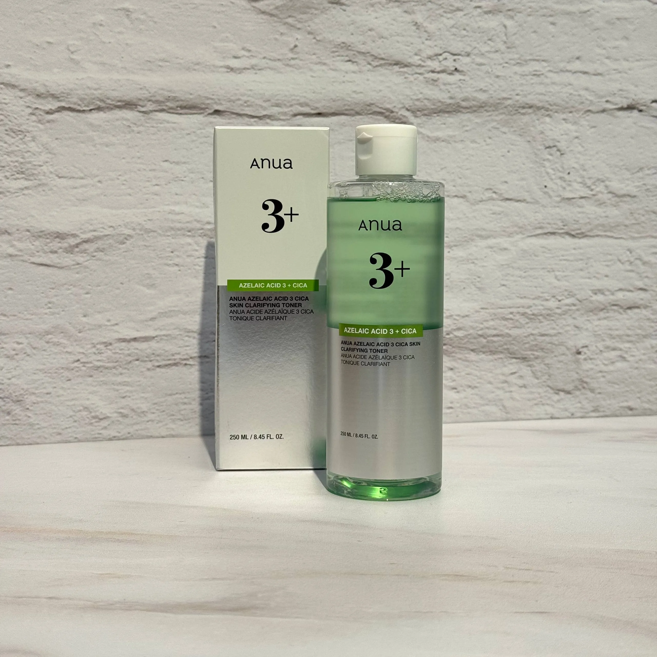 تونر آزلائیک اسید 3+ و سیکا آنوا  Anua Azelaic Acid 3+ Cica Skin Clarifying Toner