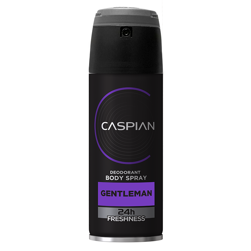 اسپری دئودرانت مردانه با کپ چرخشی وگا (Vega) 150 میلی لیتری GENTLEMAN کاسپین