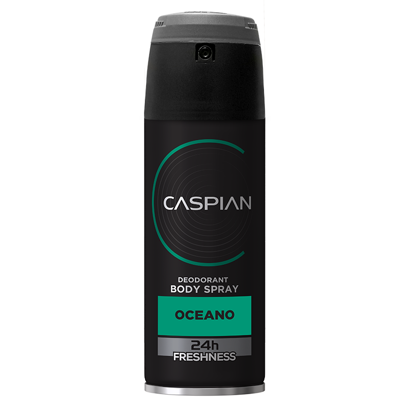 اسپری دئودرانت مردانه با کپ چرخشی وگا (Vega) 150 میلی لیتری OCEANO کاسپین
