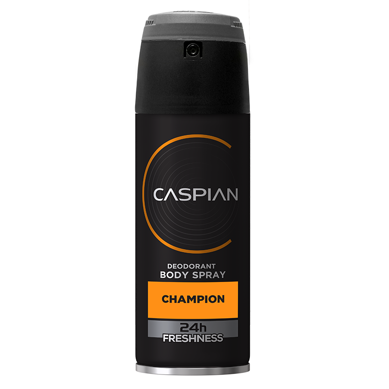 اسپری دئودرانت مردانه با کپ چرخشی وگا (Vega) 150 میلی لیتری CHAMPION کاسپین