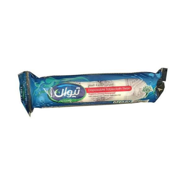سفره یکبار مصرف طرح دار تیوان - 40 متری