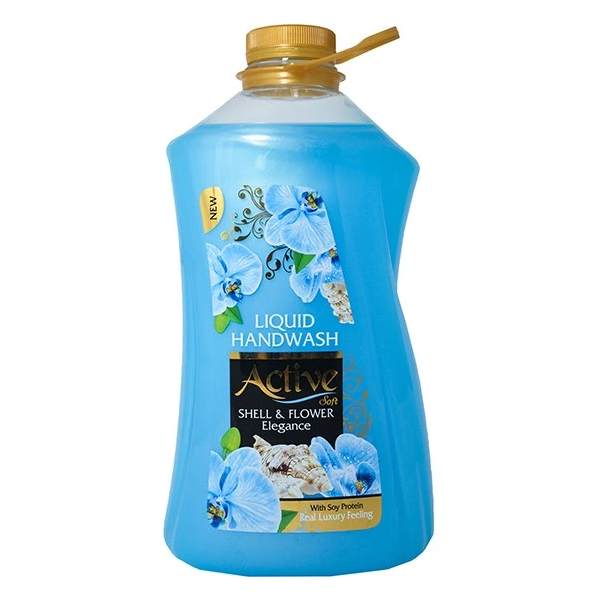 مایع دستشویی اکتیو مدل آبی سری رویای ابریشم - 2.5 لیتر