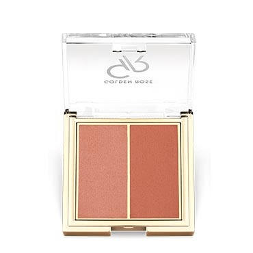 رژگونه دوقلو گلدن رز شماره 02 (Peachy Coral)