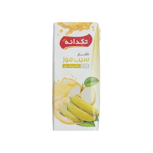آبمیوه (نکتار) سیب موز تکدانه - 200 میلی