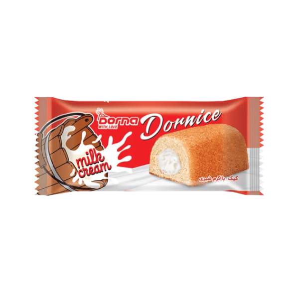 کیک وانیلی کرم شیری درنایس درنا - 40گرم