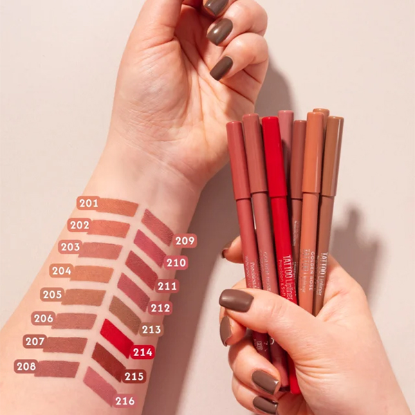 مداد لب تتو گلدن رز مدل Tattoo Lipliner