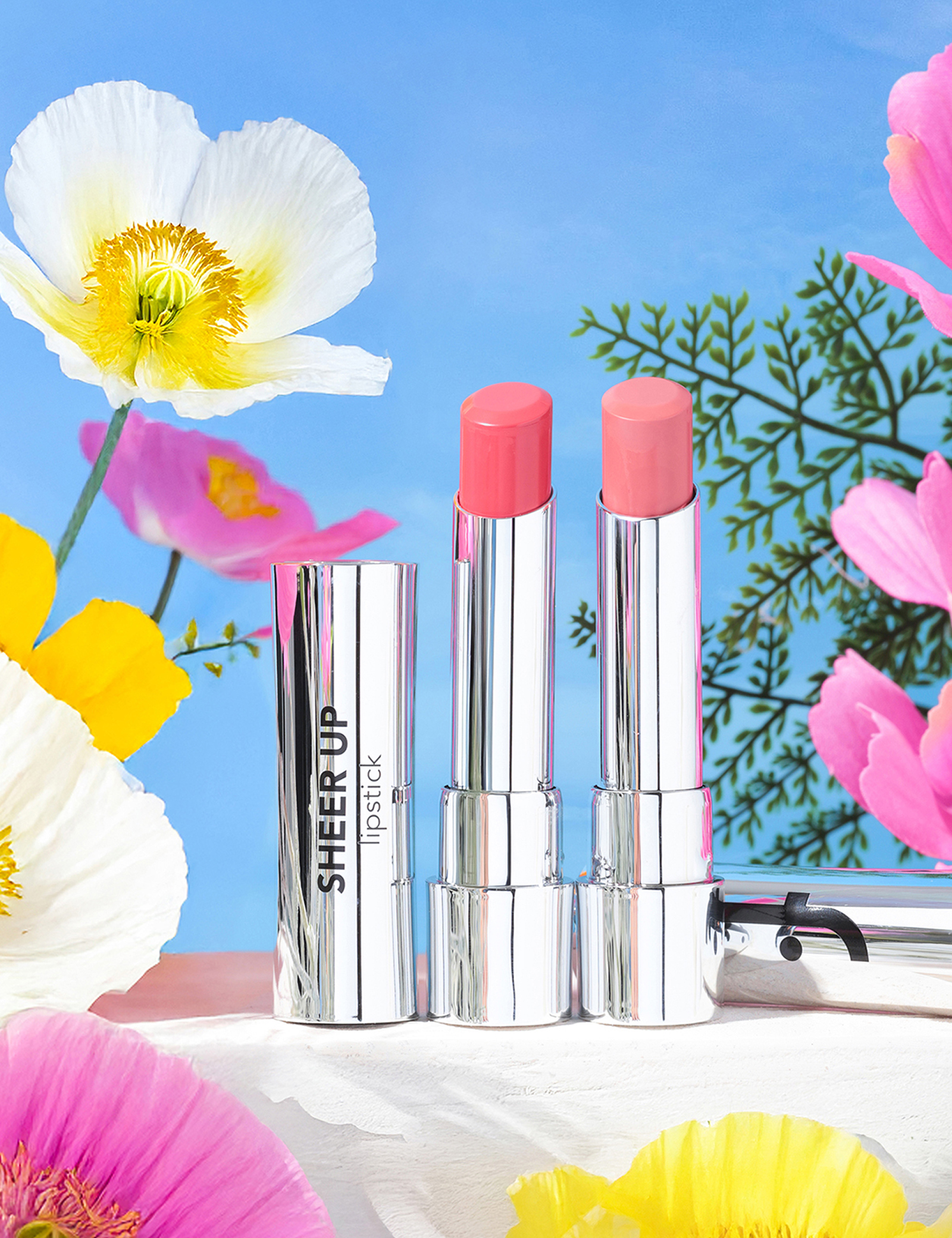 رژ لب درخشان و مغذی فلورمار مدل شیراپ | Flormar Sheer Up Lipstick