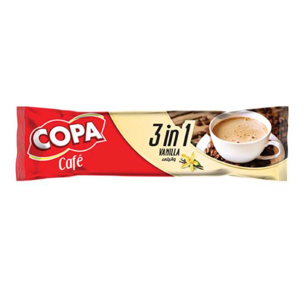 کافی میکس (قهوه) وانیلی 1*3 کوپا ساشه ای- 20 گرم