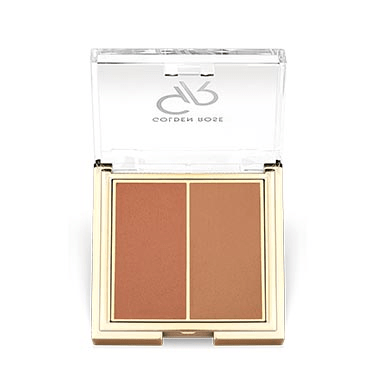 رژگونه دوقلو گلدن رز شماره 03 (Rosy Bronze)