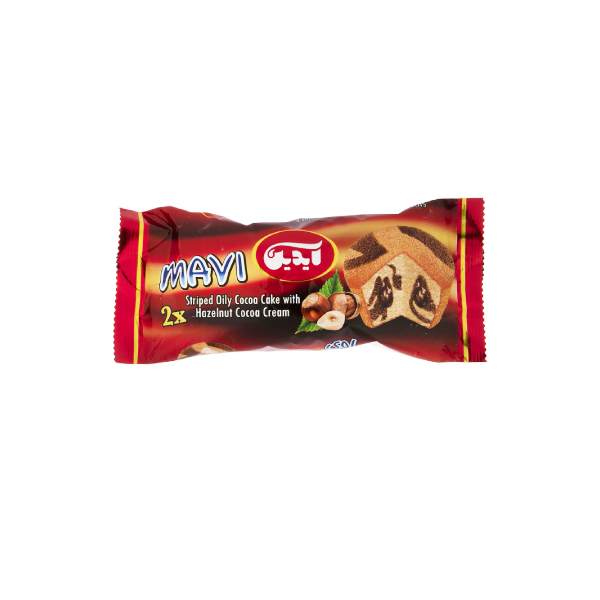 کیک دوقلو مغز کاکائو بیر بیر درنا - 60 گرم