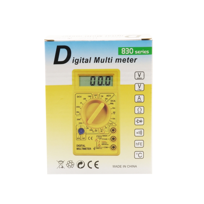 مولتی متر دیجیتالی DT-830D