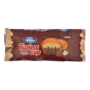 کیک دوقلو مغزدار کاکائو سیرنگ - 70 گرم