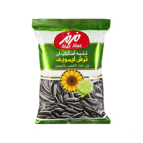 تخمه آفتابگردان ترش لیمویی مزمز بسته 105 گرم