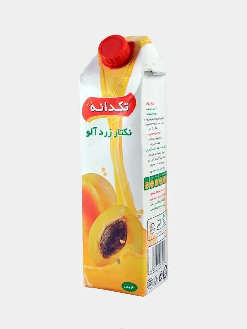 ابميوه زردالو يک ليتري تکدانه
