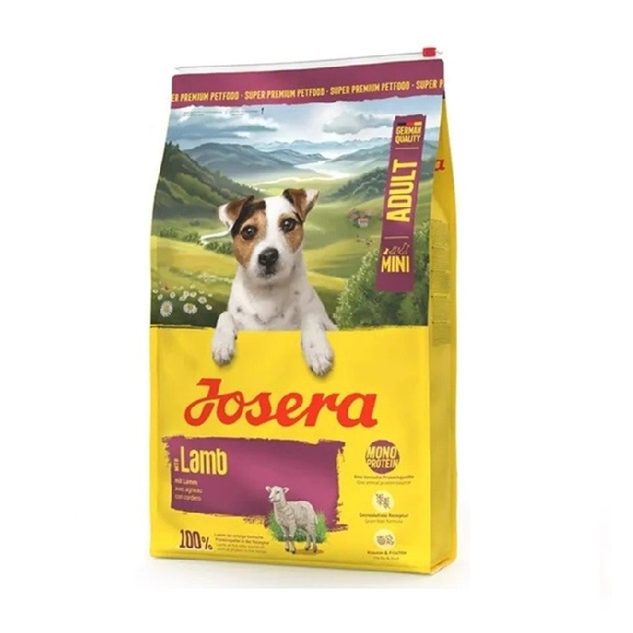 غذا خشک سگ جوسرا (JOSERA) مینی لمب (MINI LAMB) طعم بره 10 کیلوگرم بسته‌بندی اورجینال