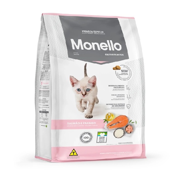 غذا خشک بچه گربه مونلو (MONELLO) کیتن یک کیلوگرم فله