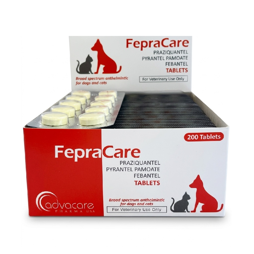 قرص ضد انگل سه ترکیبه سگ و گربه ادواکر (ADVACARE) بلیستر 10 عددی