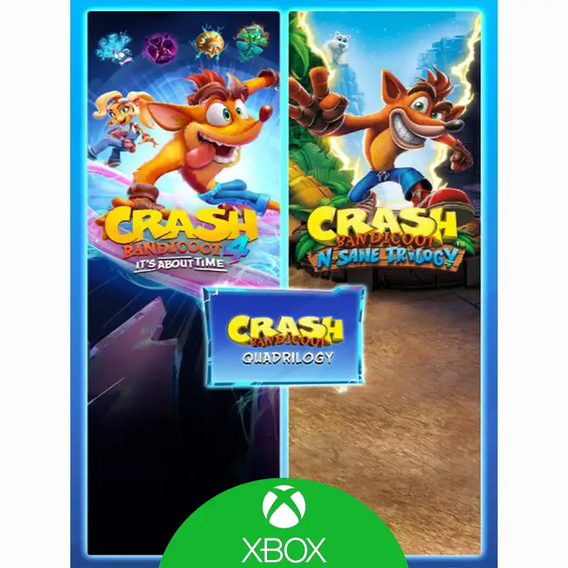 بازی Crash Bandicoot Quadrilogy Bundle ایکس باکس