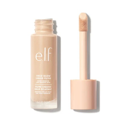 کرم پودر مایع درخشان کننده الف در رنگ بندی حجم 30 میل / elf halo glow liquid filter foundation
