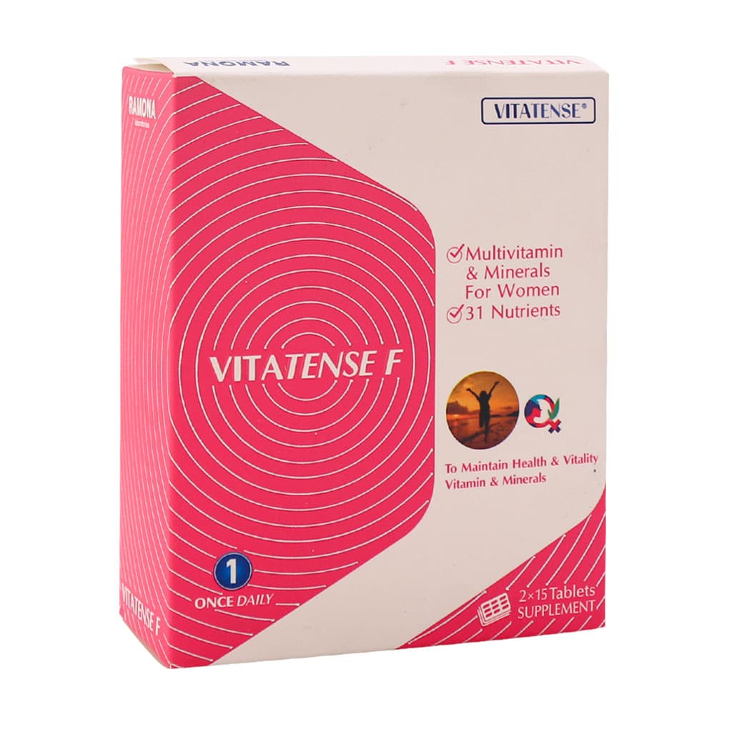 قرص مولتی ویتامین و مینرال ویتاتنس اف رامونا مخصوص بانوان 30 عددی
